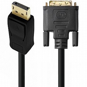 כבל מחיבור DisplayPort לחיבור DVI מבית TOPX (אורך הכבל 3 מטר) כבל מחיבור DisplayPort לחיבור DVI מבית TOPX (אורך הכבל 3 מטר)