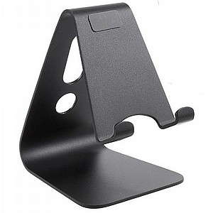 מעמד לשולחן לטלפון סלולרי מדגם Aluminum Bracket Shape Phone Desk Mount מבית LaTera (מתאים לגודל מסך 4"- 10") מעמד לשולחן לטלפון סלולרי מדגם Aluminum Bracket Shape Phone Desk Mount מבית LaTera (מתאים לגודל מסך 4"- 10")
