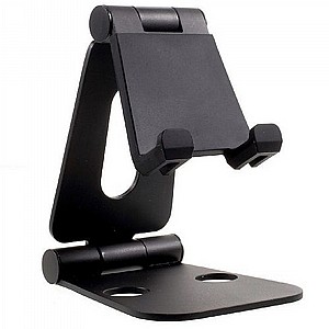 מעמד לשולחן לטלפון סלולרי מדגם Aluminum Foldable Hollow Phone Desk Mount מבית LaTera (מתאים לגודל מסך 4"- 10") מעמד לשולחן לטלפון סלולרי מדגם Aluminum Foldable Hollow Phone Desk Mount מבית LaTera (מתאים לגודל מסך 4"- 10")