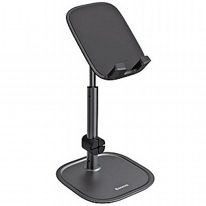 מעמד לשולחן לטלפון סלולרי מדגם Aluminum Foldable Walnut Phone Desk Mount מבית BASEUS (מתאים לגודל מסך 4"- 10") מעמד לשולחן לטלפון סלולרי מדגם Aluminum Foldable Walnut Phone Desk Mount מבית BASEUS (מתאים לגודל מסך 4"- 10")
