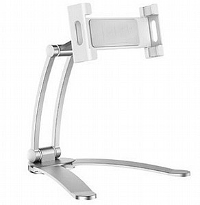 מעמד לשולחן לטלפון סלולרי מדגם Foldable Shaped Phone Desk Mount מבית LaTera (מתאים לגודל מסך 4"- 10") מעמד לשולחן לטלפון סלולרי מדגם Foldable Shaped Phone Desk Mount מבית LaTera (מתאים לגודל מסך 4"- 10")