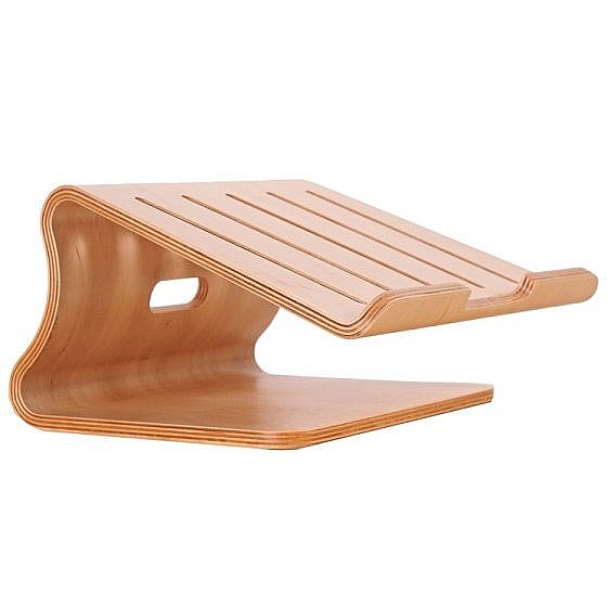 ���� ������ ����� ���� ����  Wood Bracket Curved Laptop Desk Mount ���� SAMDI (����� ����� ��� 10"- 17.3")