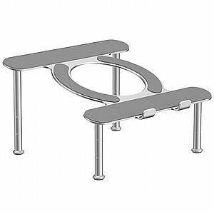 מעמד לשולחן למחשב נייד מדגם Aluminum Bracket Headwear Laptop Desk Mount מבית LaTera (מתאים לגודל מסך 10"- 17.3") מעמד לשולחן למחשב נייד מדגם Aluminum Bracket Headwear Laptop Desk Mount מבית LaTera (מתאים לגודל מסך 10"- 17.3")