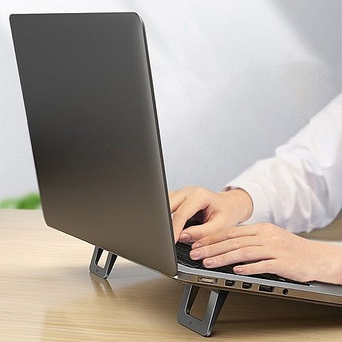 ���� ������ ����� ���� ���� Foldable Solid Laptop Desk Mount ���� LICHEERS (����� ����� ��� 10"- 17.3")
