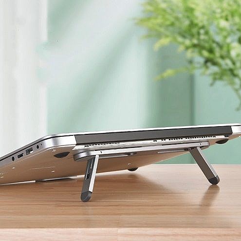 ���� ������ ����� ���� ���� Aluminum Foldable Plain Laptop Desk Mount ���� Oatsbasf (����� ����� ��� 10"- 17.3")