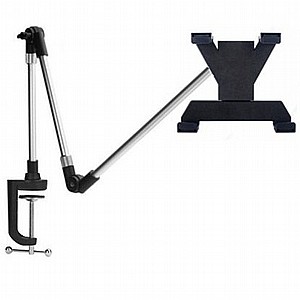 מעמד לשולחן למחשב לוח מדגם Aluminum Foldable Dissipation Tablet Desk Mount מבית LaTera (מתאים לגודל מסך 7"- 12.9") מעמד לשולחן למחשב לוח מדגם Aluminum Foldable Dissipation Tablet Desk Mount מבית LaTera (מתאים לגודל מסך 7"- 12.9")