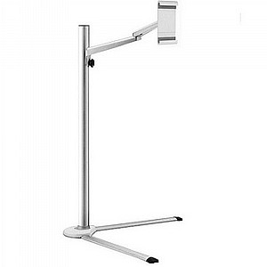 מעמד לרצפה לטלפון סלולרי מדגם Aluminum Foldable Mechanical Phone Floor Mount מבית LaTera (מתאים לגודל מסך 4"- 10") מעמד לרצפה לטלפון סלולרי מדגם Aluminum Foldable Mechanical Phone Floor Mount מבית LaTera (מתאים לגודל מסך 4"- 10")