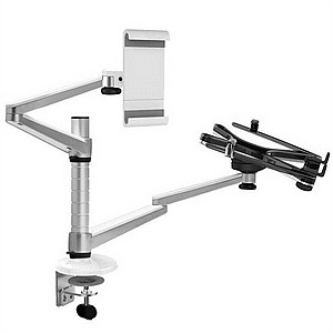 מעמד לשולחן למחשב לוח + מחשב נייד מדגם Aluminum Foldable Dissipating Tablet Desk Mount מבית LaTera (מתאים לגודל מסך 7"- 10.9") מעמד לשולחן למחשב לוח + מחשב נייד מדגם Aluminum Foldable Dissipating Tablet Desk Mount מבית LaTera (מתאים לגודל מסך 7"- 10.9")