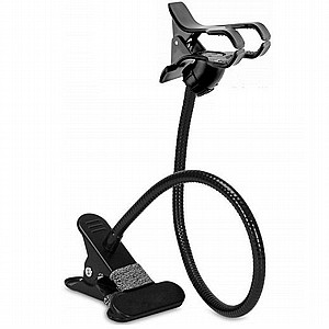 מעמד לשולחן לטלפון סלולרי מדגם Foldable Holes Phone Desk Mount מבית LaTera (מתאים לגודל מסך 4"- 10") מעמד לשולחן לטלפון סלולרי מדגם Foldable Holes Phone Desk Mount מבית LaTera (מתאים לגודל מסך 4"- 10")