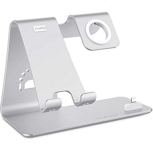 ���� ������ ������ ������ iPhone + ���� Apple Watch + ������� AirPods ���� Aluminum Dock Desk Mount ���� BESTAND (����� ��� ������)