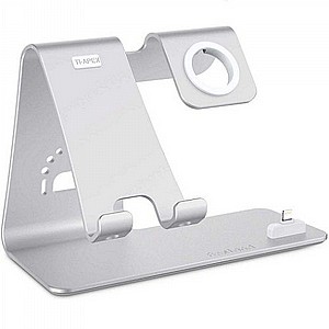 ���� ������ ������ ������ iPhone + ���� Apple Watch + ������� AirPods ���� Aluminum Dock Desk Mount ���� BESTAND (����� ��� ������)