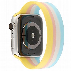 רצועת סיליקון מדגם Rainbow Solo Silicone Band מבית LaTera לשעון חכם מדגם: Apple Watch 42mm/44mm/45mm (צבע Yellow Rainbow) רצועת סיליקון מדגם Rainbow Solo Silicone Band מבית LaTera לשעון חכם מדגם: Apple Watch 42mm/44mm/45mm (צבע Yellow Rainbow)