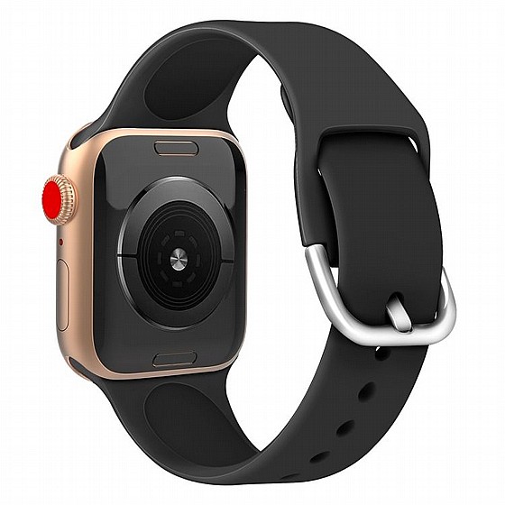 ����� ������� ����  Solid Color Silicone Band ���� LaTera ����� ��� ����: Apple Watch 38mm/40mm/41mm (��� Sunflower)
