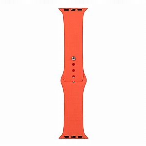 רצועת סיליקון מדגם Replacement Silicone Band מבית LaTera לשעון חכם מדגם: Apple Watch 38mm/40mm/41mm (צבע Apricot Orange) רצועת סיליקון מדגם Replacement Silicone Band מבית LaTera לשעון חכם מדגם: Apple Watch 38mm/40mm/41mm (צבע Apricot Orange)