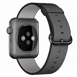 רצועת בד / ניילון מדגם Woven Nylon Band מבית LaTera לשעון חכם מדגם: Apple Watch 42mm/44mm/45mm (צבע Black) רצועת בד / ניילון מדגם Woven Nylon Band מבית LaTera לשעון חכם מדגם: Apple Watch 42mm/44mm/45mm (צבע Black)