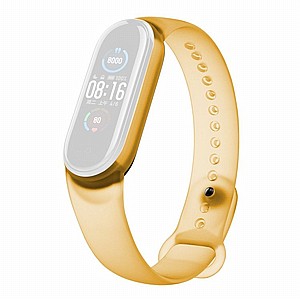 ����� ������� ���� Translucent Silicone Band ���� LaTera ����� ��� ����: Xiaomi Mi Band 5 / 6 (��� Orange)