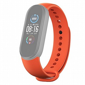 רצועת סיליקון מדגם Solid Color Silicone Band מבית LaTera לשעון חכם מדגם: Xiaomi Mi Band 5 / 6 (צבע Orange) רצועת סיליקון מדגם Solid Color Silicone Band מבית LaTera לשעון חכם מדגם: Xiaomi Mi Band 5 / 6 (צבע Orange)