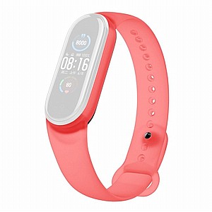 ����� ������� ���� Translucent Silicone Band ���� LaTera ����� ��� ����: Xiaomi Mi Band 5 / 6 (��� Red)