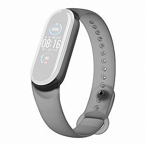 רצועת סיליקון מדגם Translucent Silicone Band מבית LaTera לשעון חכם מדגם: Xiaomi Mi Band 5 / 6 (צבע Black) רצועת סיליקון מדגם Translucent Silicone Band מבית LaTera לשעון חכם מדגם: Xiaomi Mi Band 5 / 6 (צבע Black)