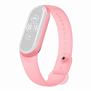 ����� ������� ���� Translucent Silicone Band ���� LaTera ����� ��� ����: Xiaomi Mi Band 5 / 6 (��� Pink)