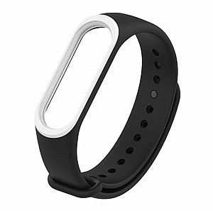 ����� ������� ���� Colorful Silicone Band ���� LaTera ����� ��� ����: Xiaomi Mi Band 3 / 4 (��� Black/White)