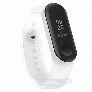����� ������� ���� Colorful Translucent Silicone Band ���� LaTera ����� ��� ����: Xiaomi Mi Band 3 / 4 (��� White)