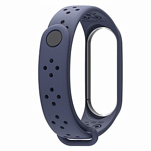 ����� ������� ���� Mijobs Silicone Band ���� LaTera ����� ��� ����: Xiaomi Mi Band 3 / 4 (��� Midnight Blue)