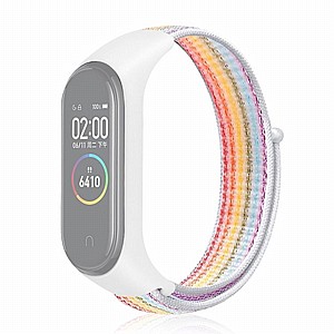 ����� �� / ������ ���� Woven Strap Nylon Band ���� LaTera ����� ��� ����: Xiaomi Mi Band 3 / 4 (��� Colour)