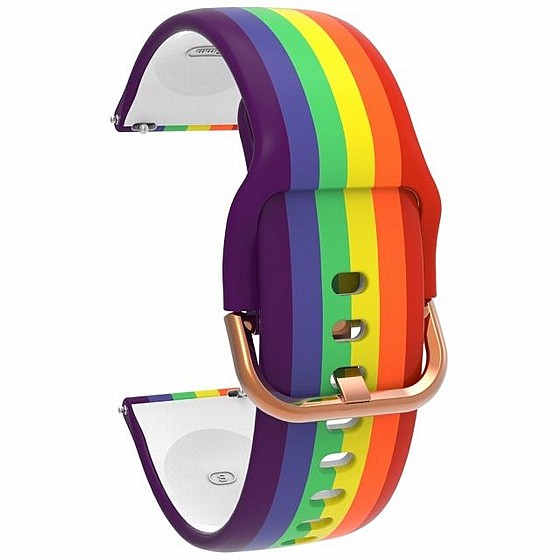 ����� ������� ���� Rainbow Silicone Band ���� LaTera ����� ��� ����: Samsung Galaxy Watch  46mm (��� Rainbow)
