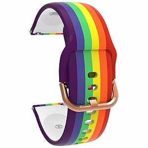 ����� ������� ���� Rainbow Silicone Band ���� LaTera ����� ��� ����: Samsung Galaxy Watch  46mm (��� Rainbow)