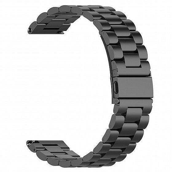 ����� ���� ���� Three Straps Steel Band ���� LaTera ����� ��� ����: Samsung Galaxy Watch  46mm (��� Black)