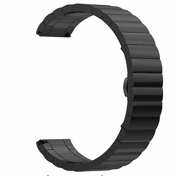 ����� ���� ����  Butterfly Buckle Steel Band ���� LaTera ����� ��� ����: Samsung Galaxy Watch  46mm (��� Black)