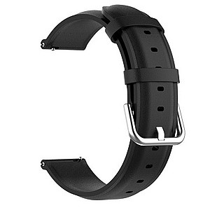 ����� ��� ����  Round Tail Leather Band ���� LaTera ����� ��� ����: Samsung Galaxy Watch  46mm (��� Black)