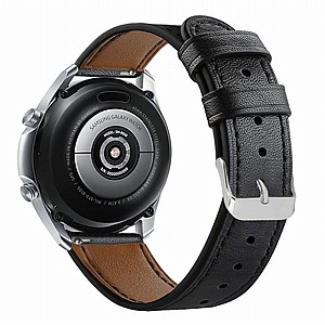 רצועת עור מדגם Replacement Leather Band מבית LaTera לשעון חכם מדגם: Samsung Galaxy Watch 46mm (צבע Black) רצועת עור מדגם Replacement Leather Band מבית LaTera לשעון חכם מדגם: Samsung Galaxy Watch 46mm (צבע Black)