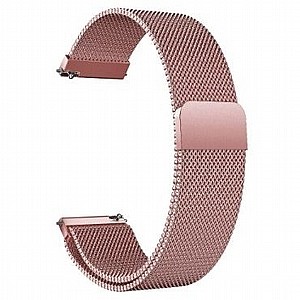 רצועת מתכת מדגם Milanese Loop Magnetic Steel Band מבית LaTera לשעון חכם מדגם: Samsung Galaxy Watch 42mm (צבע Rose Pink) רצועת מתכת מדגם Milanese Loop Magnetic Steel Band מבית LaTera לשעון חכם מדגם: Samsung Galaxy Watch 42mm (צבע Rose Pink)