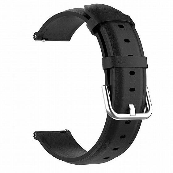 ����� ��� ����  Round Tail Leather Band ���� LaTera ����� ��� ����: Samsung Galaxy Watch  42mm (��� Black)