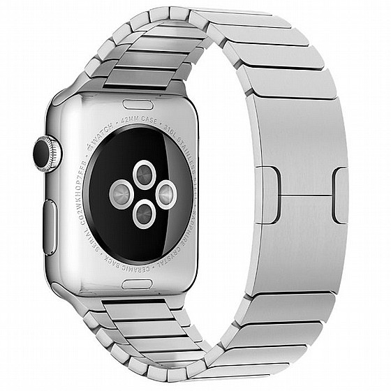 ����� ���� ���� Butterfly Buckle Steel Band ���� LaTera ����� ��� ����: Apple Watch 42mm/44mm/45mm (��� Silver)