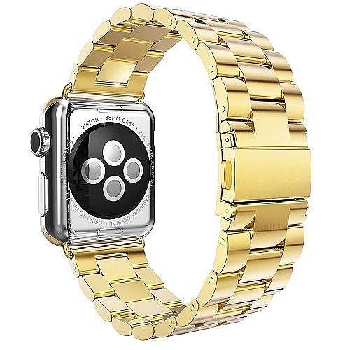 ����� ���� ���� Three Straps Steel Band ���� LaTera ����� ��� ����: Apple Watch 42mm/44mm/45mm (��� Gold)