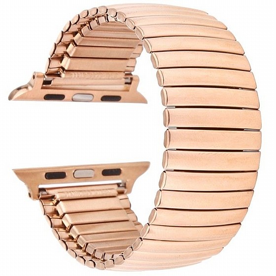 ����� ���� ����  Elastic Steel Band ���� LaTera ����� ��� ����: Apple Watch 42mm/44mm/45mm (��� Rose Gold)