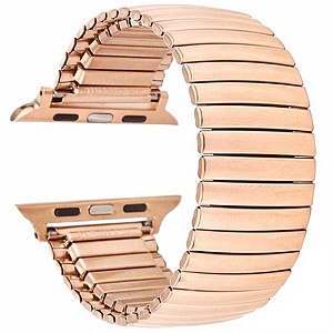 ����� ���� ����  Elastic Steel Band ���� LaTera ����� ��� ����: Apple Watch 38mm/40mm/41mm (��� Rose Gold)