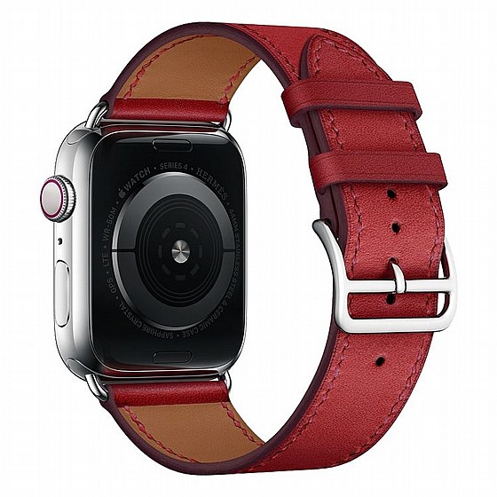 ����� ��� ���� Replacement Leather  Band ���� LaTera ����� ��� ����: Apple Watch 38mm/40mm/41mm (��� Red)