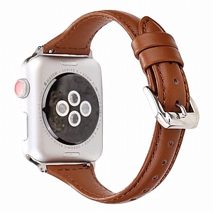 ����� ��� ����  Simple Fashion Leather Band ���� LaTera ����� ��� ����: Apple Watch 38mm/40mm/41mm (��� Brown)