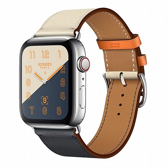 ����� ��� ����  Two Color Single Leather Band ���� LaTera ����� ��� ����: Apple Watch 38mm/40mm/41mm (��� Bright Blue/Pink White/Orange)