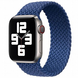 רצועת בד / ניילון מדגם Single Turn Braided Nylon Band מבית LaTera לשעון חכם מדגם: Apple Watch 38mm/40mm/41mm (צבע Blue) רצועת בד / ניילון מדגם Single Turn Braided Nylon Band מבית LaTera לשעון חכם מדגם: Apple Watch 38mm/40mm/41mm (צבע Blue)