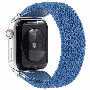 ����� �� / ������ ���� Braided Nylon Band ���� LaTera ����� ��� ����: Apple Watch 38mm/40mm/41mm (��� Blue)