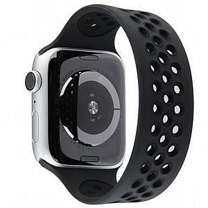 רצועת סיליקון מדגם Elastic Sport Silicone Band מבית LaTera לשעון חכם מדגם: Apple Watch 42mm/44mm/45mm (צבע Black) רצועת סיליקון מדגם Elastic Sport Silicone Band מבית LaTera לשעון חכם מדגם: Apple Watch 42mm/44mm/45mm (צבע Black)