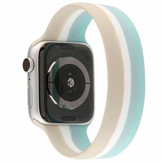 ����� ������� ����  Rainbow Solo Silicone Band ���� LaTera ����� ��� ����: Apple Watch 42mm/44mm/45mm (��� Pink/Blue Rainbow)
