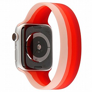 רצועת סיליקון מדגם Rainbow Solo Silicone Band מבית LaTera לשעון חכם מדגם: Apple Watch 42mm/44mm/45mm (צבע Red Rainbow) רצועת סיליקון מדגם Rainbow Solo Silicone Band מבית LaTera לשעון חכם מדגם: Apple Watch 42mm/44mm/45mm (צבע Red Rainbow)