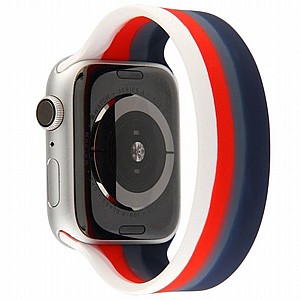 רצועת סיליקון מדגם Rainbow Solo Silicone Band מבית LaTera לשעון חכם מדגם: Apple Watch 38mm/40mm/41mm (צבע Blue/Red Rainbow) רצועת סיליקון מדגם Rainbow Solo Silicone Band מבית LaTera לשעון חכם מדגם: Apple Watch 38mm/40mm/41mm (צבע Blue/Red Rainbow)