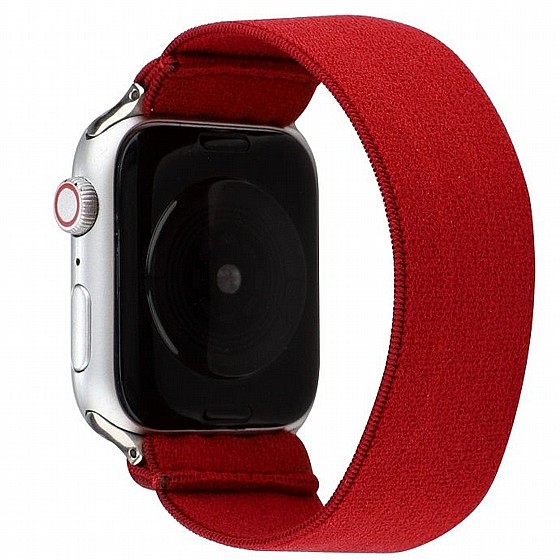 ����� ������� ����  Solid Silicone Band ���� LaTera ����� ��� ����: Apple Watch 42mm/44mm/45mm (��� Red)